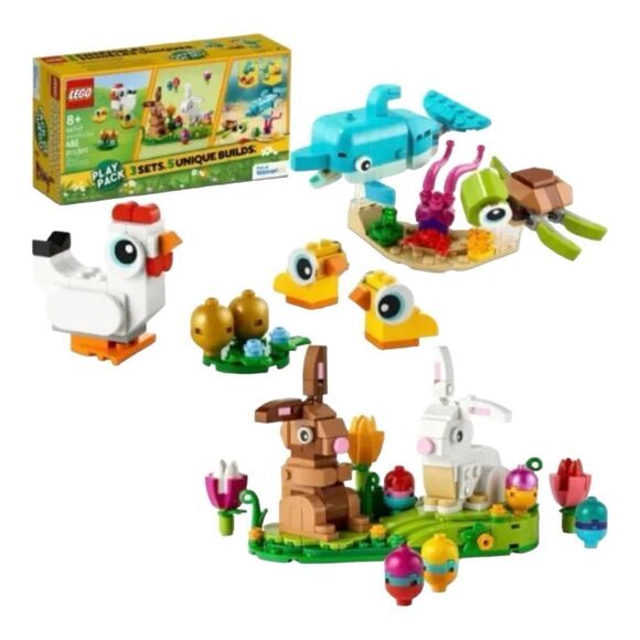LEGO 66747 Limited Edition Animal Play Pack 66747 (486 pieces) 5 builds - Picture 4 of 8